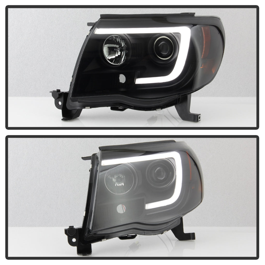 Spyder Auto 5085771 Light Bar DRL Projector Headlights for Select Toyota Tacoma