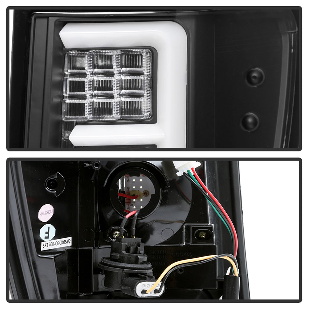 Spyder Auto 5085788 Light Bar DRL LED Projector Headlights for Select Jeep Grand Cherokee