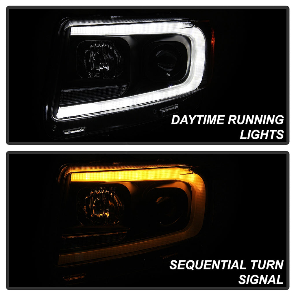 Spyder Auto 5085795 Light Bar Projector Headlights for Select Jeep Grand Cherokee