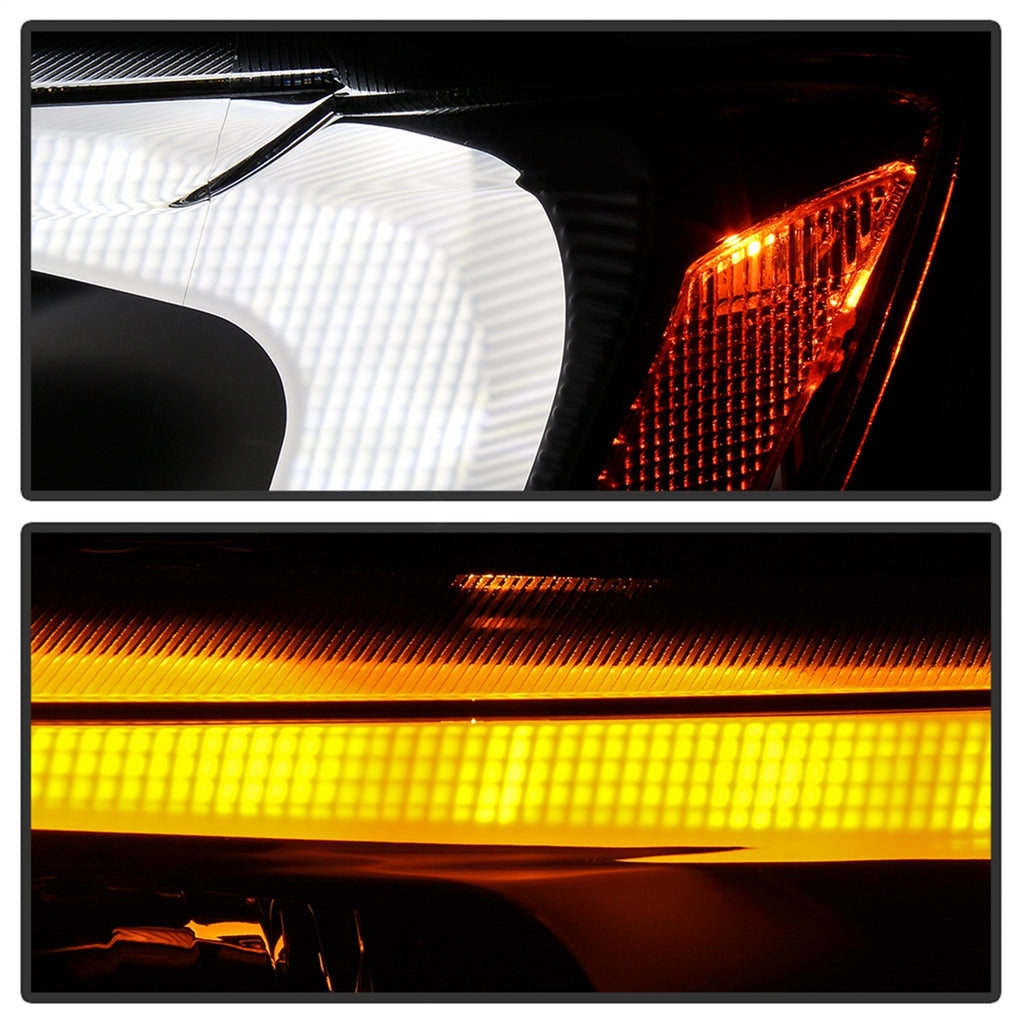 Spyder Auto 5085795 Light Bar Projector Headlights for Select Jeep Grand Cherokee