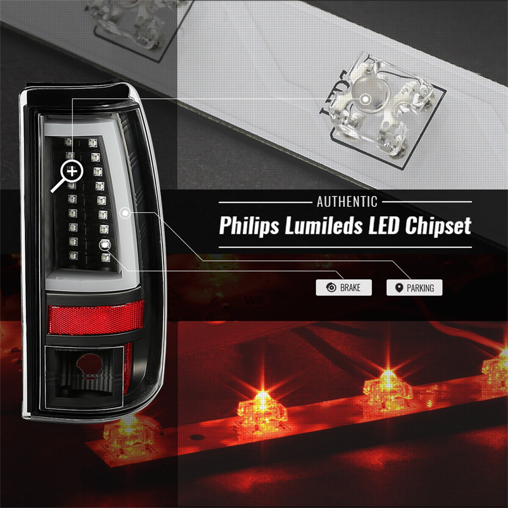 Spyder Auto 5085849 LED Tail Lights for Select Chevrolet Silverado 1500, Chevrolet Silverado Classic, Chevrolet Silverado HD Classic, Chevrolet Silverado 2500, Chevrolet Silverado HD, Chevrolet Silverado HD Classic