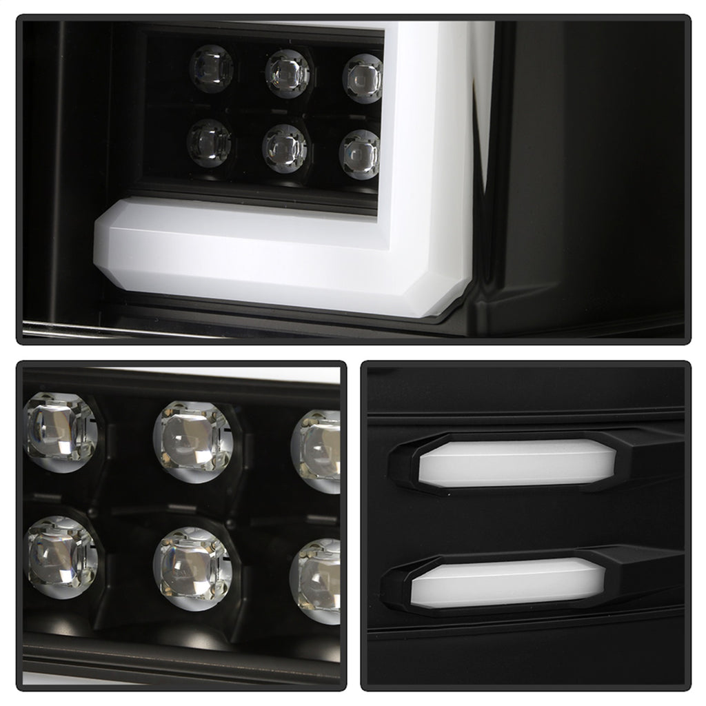 Spyder Auto 5085856 Light Bar LED Tail Lights for Select Chevrolet Silverado 1500, Chevrolet Silverado HD, Chevrolet Silverado HD, GMC Sierra 1500, GMC Sierra HD, GMC Sierra HD