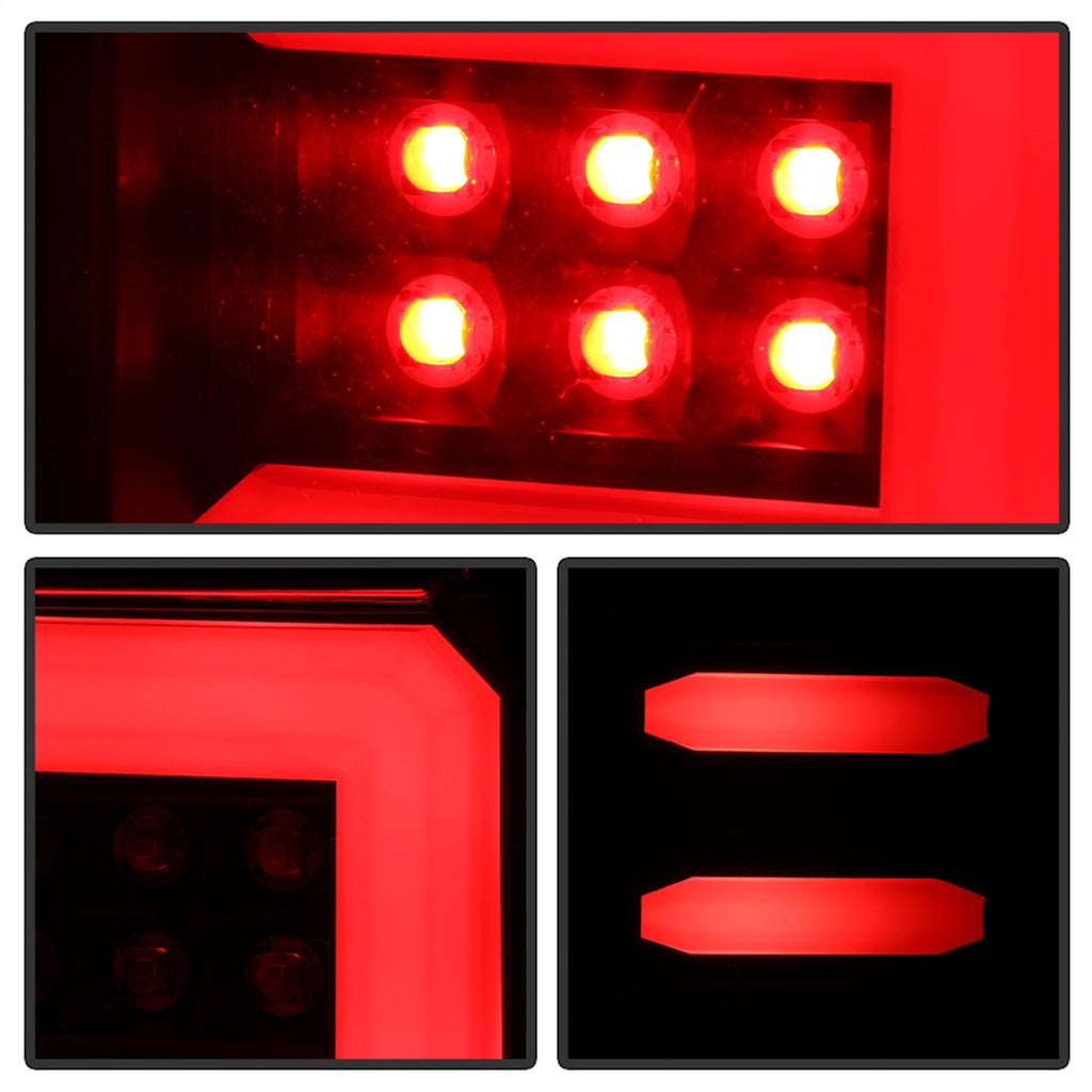 Spyder Auto 5085863 Light Bar LED Tail Lights for Select Chevrolet Silverado 1500, Chevrolet Silverado HD, Chevrolet Silverado HD