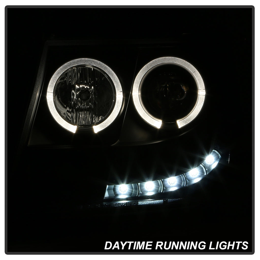 Spyder Auto 5085979 Halo LED Projector Headlights for Select Chevrolet Avalanche, Chevrolet Suburban 1500, Chevrolet Suburban 2500, Chevrolet Tahoe