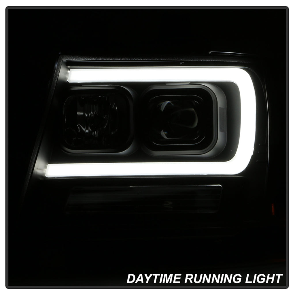 Spyder Auto 5085986 DRL Projector Headlights for Select Chevrolet Avalanche, Chevrolet Suburban 1500, Chevrolet Suburban 2500, Chevrolet Tahoe