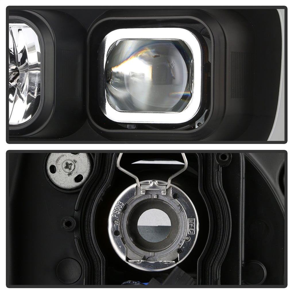 Spyder Auto 5085986 DRL Projector Headlights for Select Chevrolet Avalanche, Chevrolet Suburban 1500, Chevrolet Suburban 2500, Chevrolet Tahoe