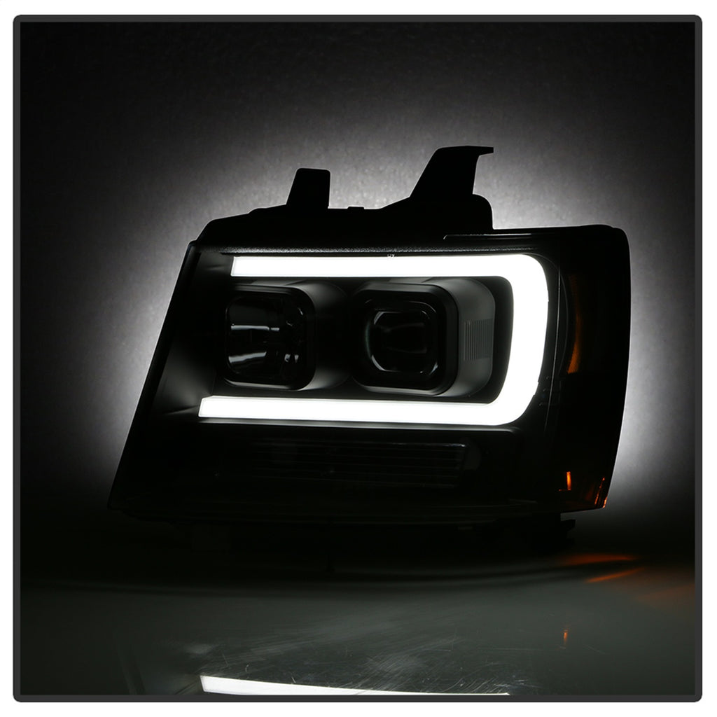 Spyder Auto 5085986 DRL Projector Headlights for Select Chevrolet Avalanche, Chevrolet Suburban 1500, Chevrolet Suburban 2500, Chevrolet Tahoe
