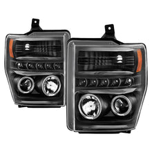 Load image into Gallery viewer, Spyder Auto 5086006 Halo LED Projector Headlights for Select Ford F-250 Super Duty, Ford F-350 Super Duty, Ford F-450 Super Duty