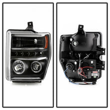Load image into Gallery viewer, Spyder Auto 5086006 Halo LED Projector Headlights for Select Ford F-250 Super Duty, Ford F-350 Super Duty, Ford F-450 Super Duty