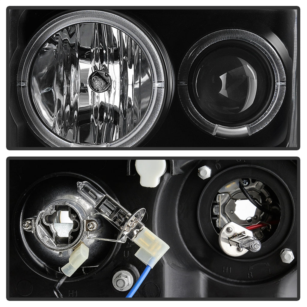 Spyder Auto 5086006 Halo LED Projector Headlights for Select Ford F-250 Super Duty, Ford F-350 Super Duty, Ford F-450 Super Duty