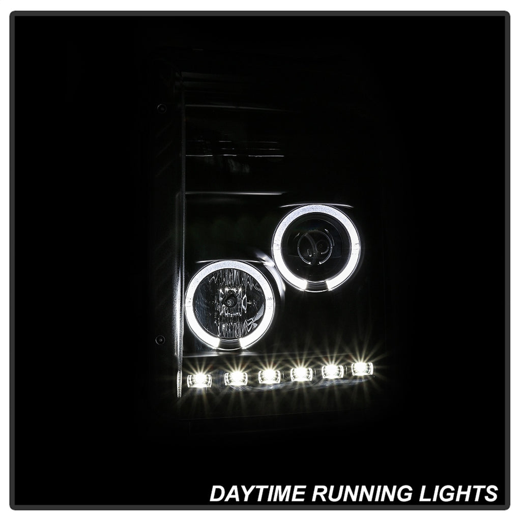 Spyder Auto 5086013 Halo LED Projector Headlights for Select Ford F-250 Super Duty, Ford F-350 Super Duty, Ford F-450 Super Duty