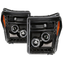 Load image into Gallery viewer, Spyder Auto 5086013 Halo LED Projector Headlights for Select Ford F-250 Super Duty, Ford F-350 Super Duty, Ford F-450 Super Duty