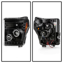 Load image into Gallery viewer, Spyder Auto 5086013 Halo LED Projector Headlights for Select Ford F-250 Super Duty, Ford F-350 Super Duty, Ford F-450 Super Duty