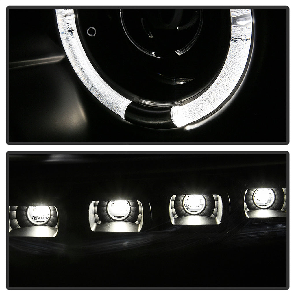Spyder Auto 5086013 Halo LED Projector Headlights for Select Ford F-250 Super Duty, Ford F-350 Super Duty, Ford F-450 Super Duty