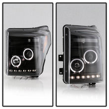 Load image into Gallery viewer, Spyder Auto 5086013 Halo LED Projector Headlights for Select Ford F-250 Super Duty, Ford F-350 Super Duty, Ford F-450 Super Duty