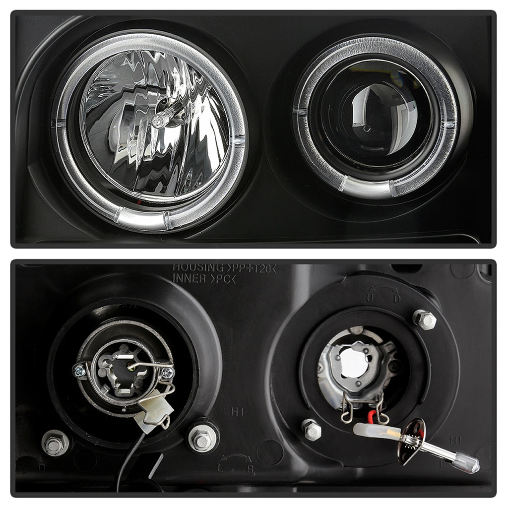 Spyder Auto 5086020 Halo LED Projector Headlights for Select GMC Sierra 1500, GMC Sierra HD, GMC Sierra HD