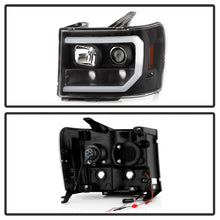 Load image into Gallery viewer, Spyder Auto 5086037 DRL Projector Headlights for Select GMC Sierra 1500, GMC Sierra HD, GMC Sierra HD