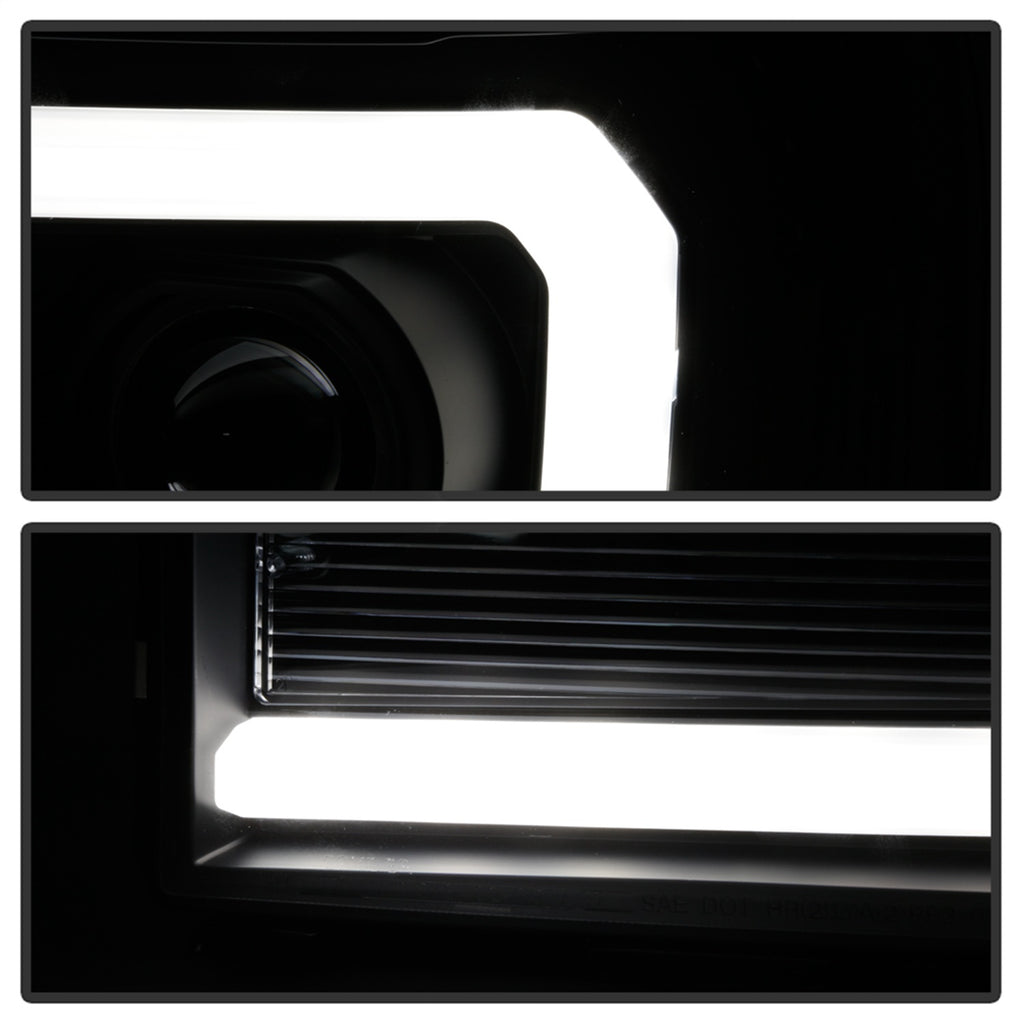 Spyder Auto 5086037 DRL Projector Headlights for Select GMC Sierra 1500, GMC Sierra HD, GMC Sierra HD