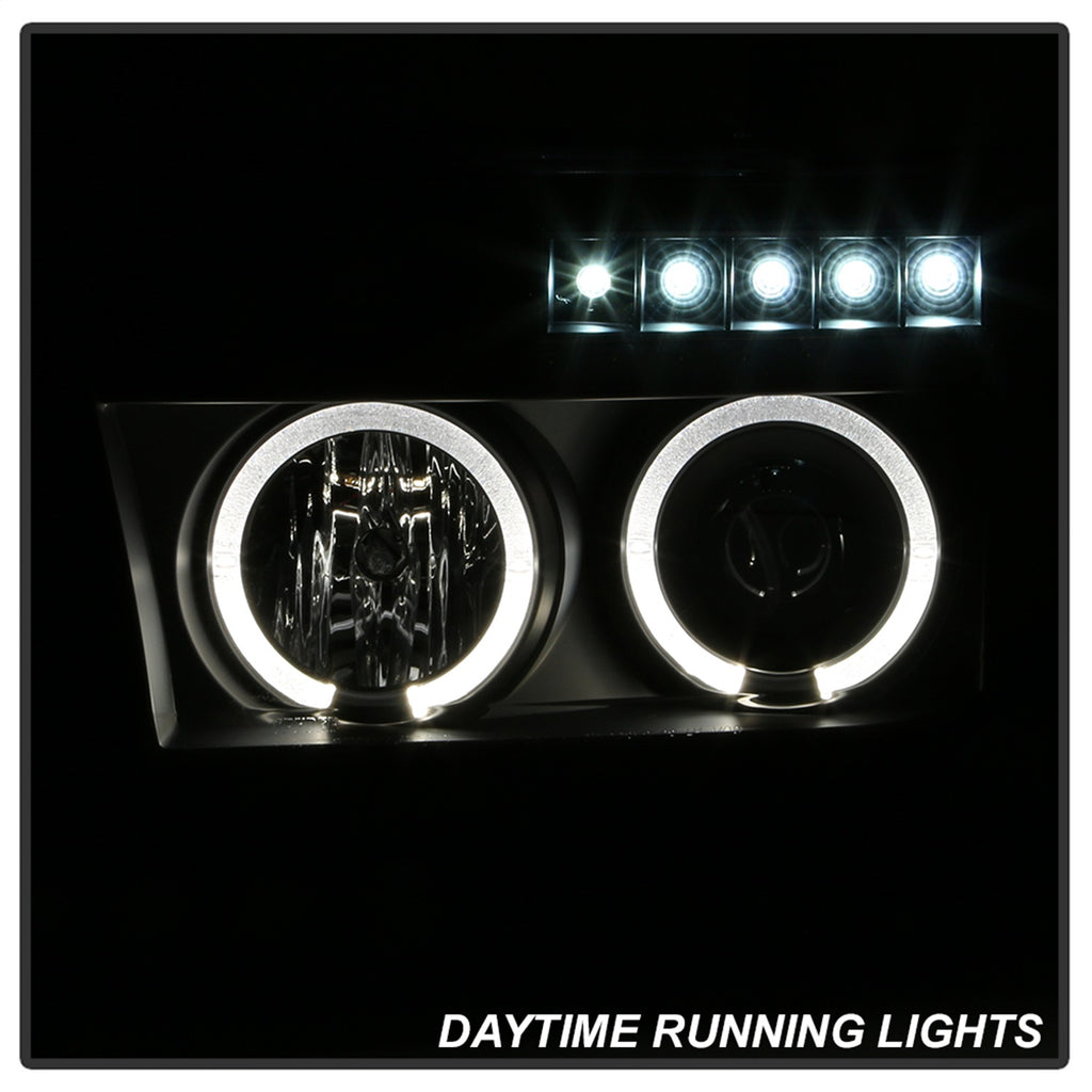 Spyder Auto 5086044 Halo LED Projector Headlights for Select Toyota Sequoia, Toyota Tundra