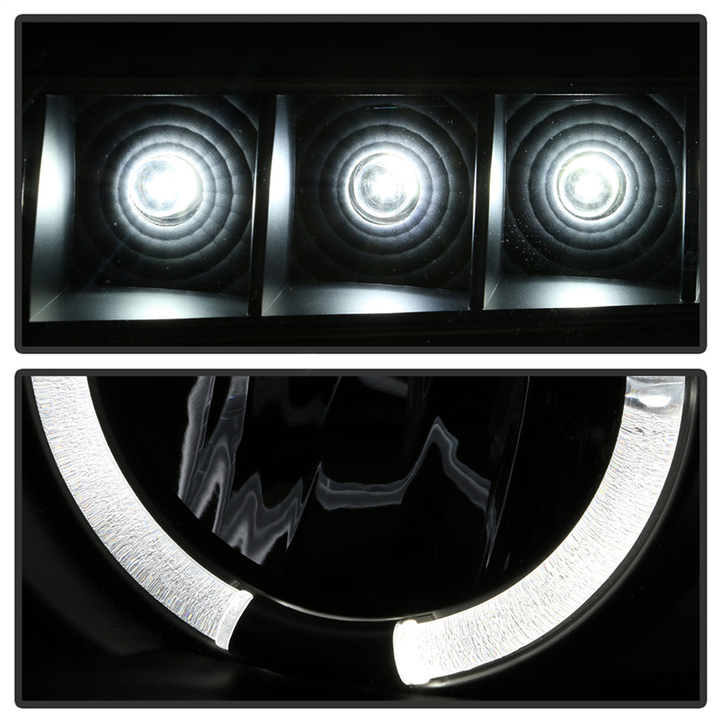 Spyder Auto 5086044 Halo LED Projector Headlights for Select Toyota Sequoia, Toyota Tundra