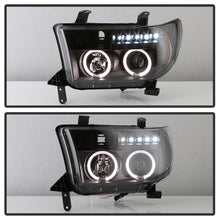 Load image into Gallery viewer, Spyder Auto 5086044 Halo LED Projector Headlights for Select Toyota Sequoia, Toyota Tundra