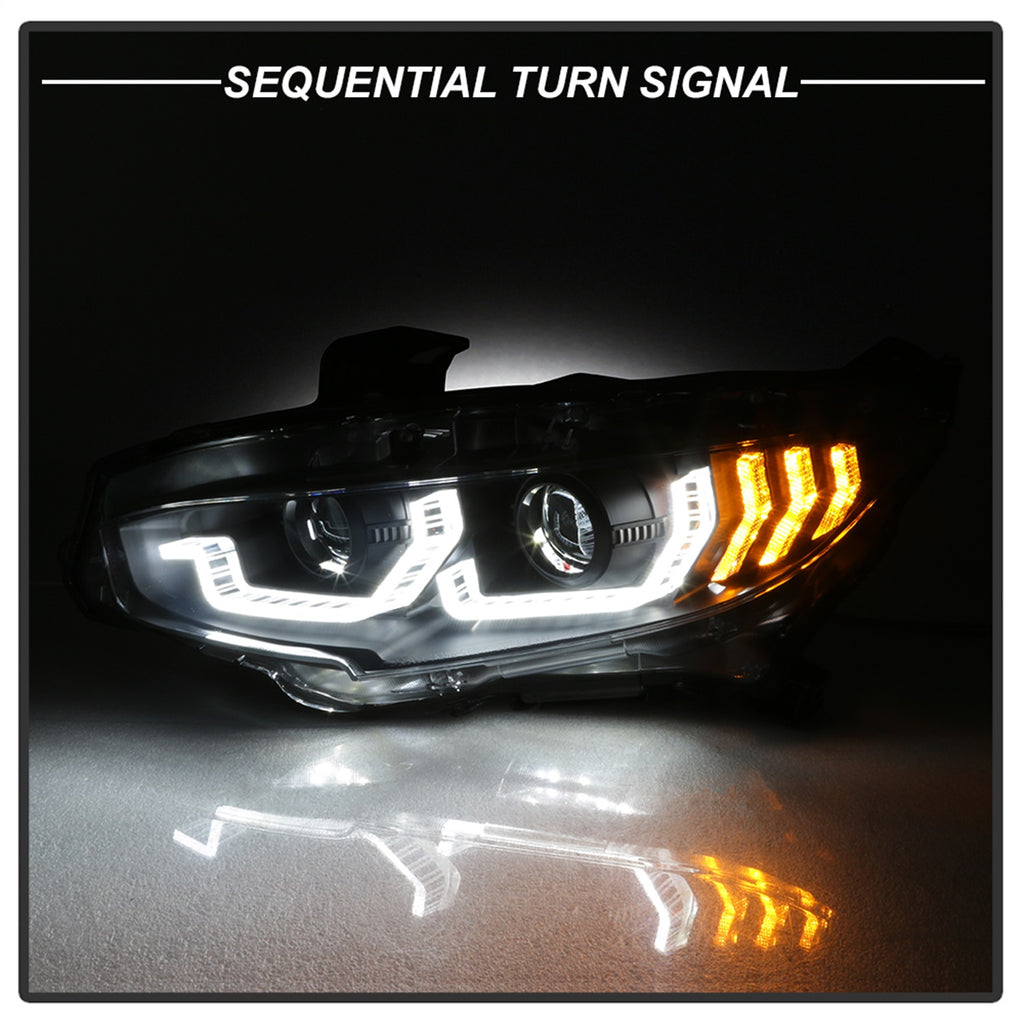 Spyder Auto 5086099 Projector Headlights for Select Honda Civic