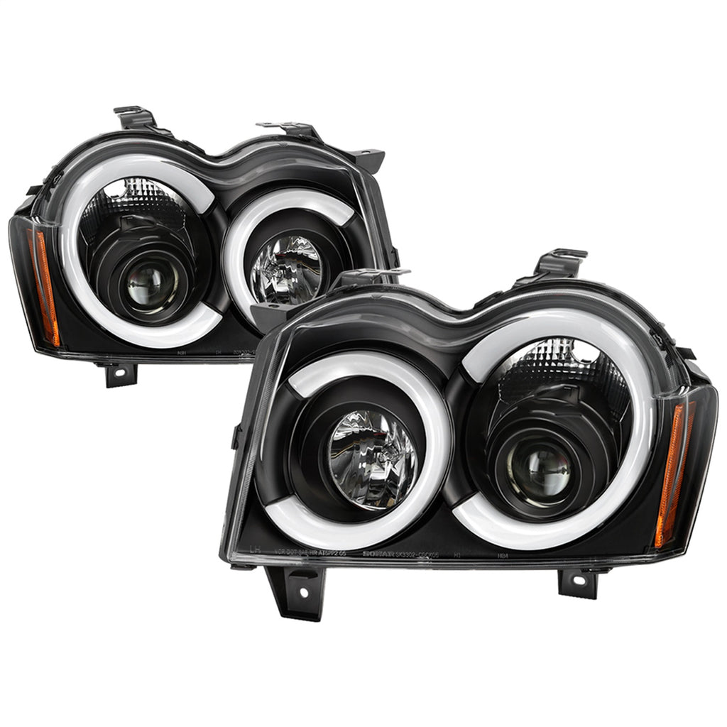 Spyder Auto 5086129 Light Bar Projector Headlights for Select Jeep Grand Cherokee