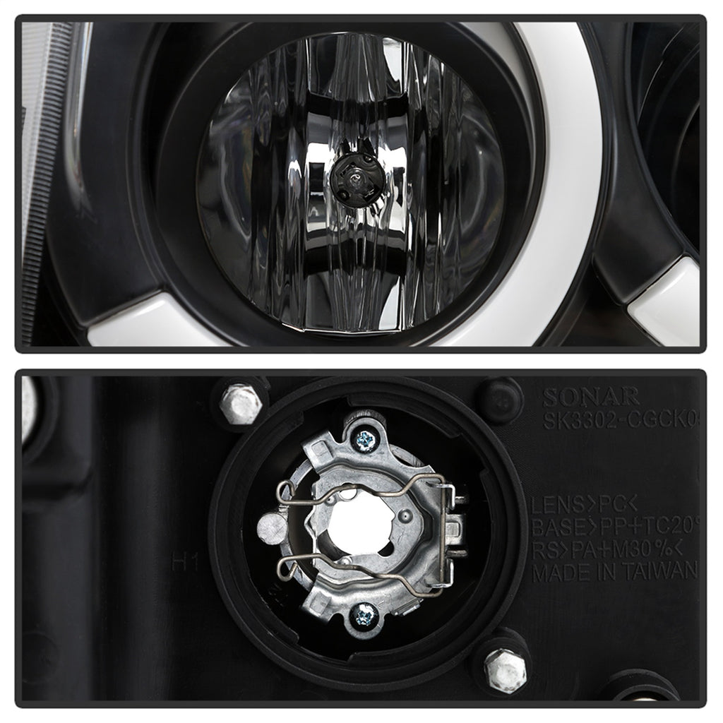 Spyder Auto 5086129 Light Bar Projector Headlights for Select Jeep Grand Cherokee