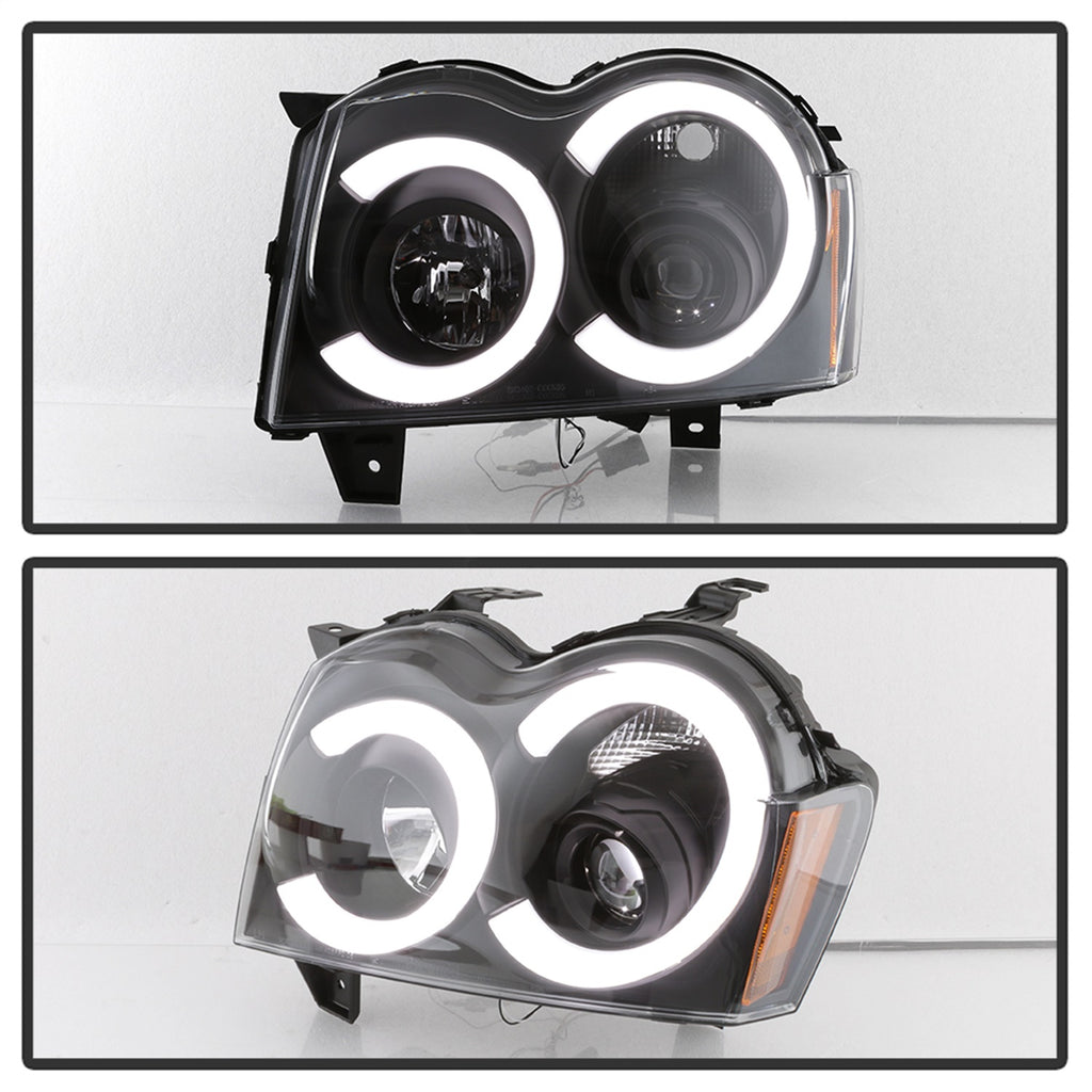 Spyder Auto 5086129 Light Bar Projector Headlights for Select Jeep Grand Cherokee