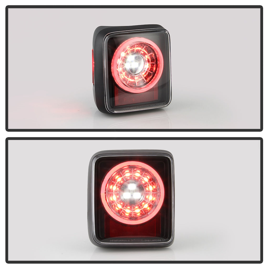 Spyder Auto 5086174 Full LED Tail Lights for Select Jeep Wrangler