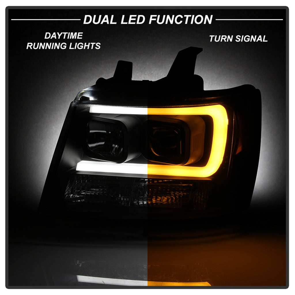 Spyder Auto 5086242 Projector Headlights for Select Chevrolet Avalanche, Chevrolet Suburban 1500, Chevrolet Suburban 2500, Chevrolet Tahoe