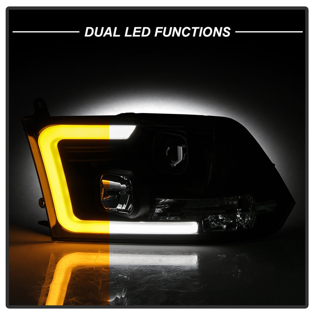Spyder Auto 5086266 Projector Headlights for Select Dodge Ram 1500, Ram 1500, Ram 2500, Ram