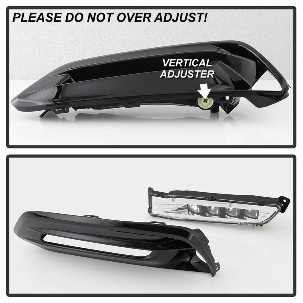 Spyder Auto 5086310 LED Fog Lights for Select Honda Accord