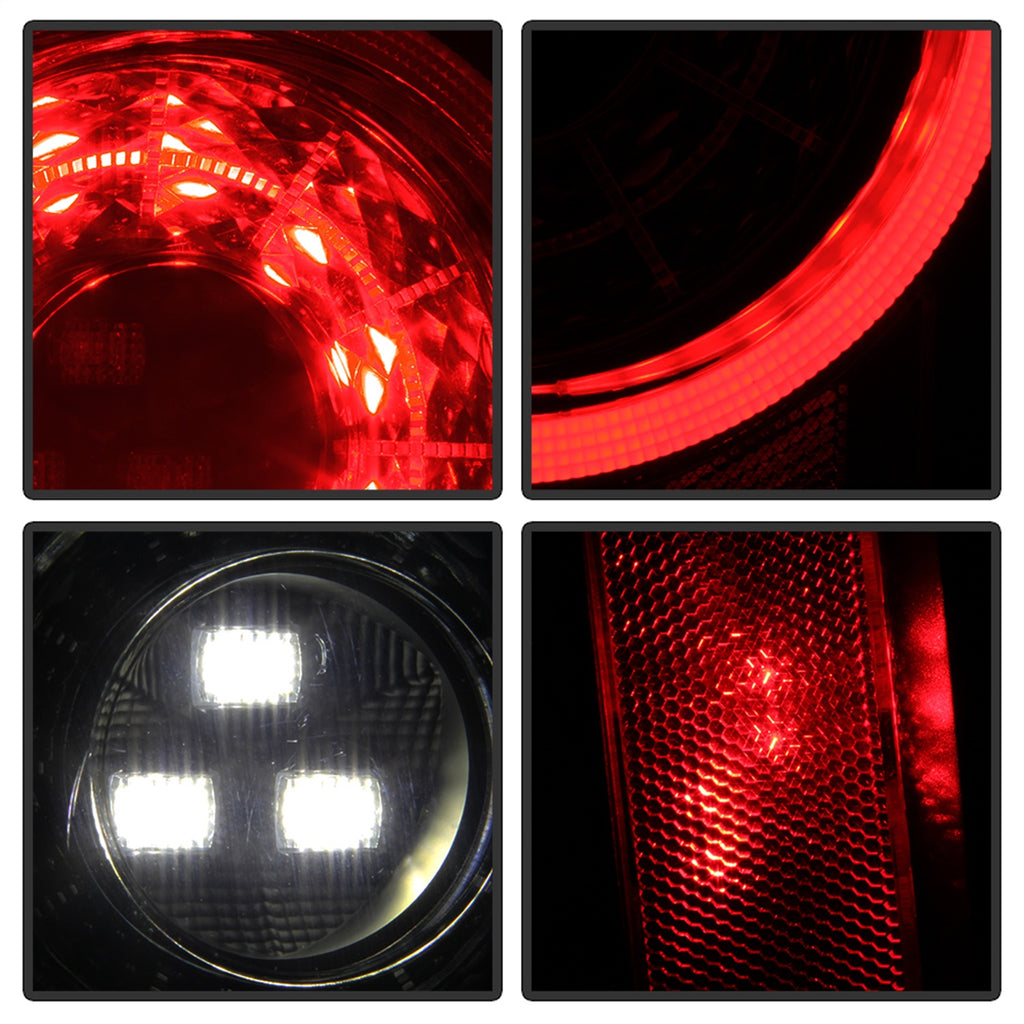 Spyder Auto 5086464 Full LED Tail Lights for Select Jeep Wrangler