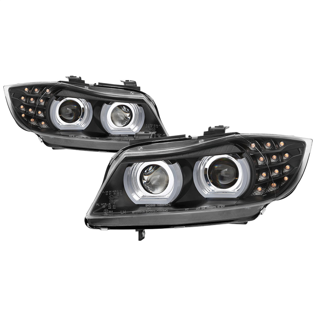 Spyder Auto 5086488 Projector Headlights for Select BMW 323i, BMW 328i, BMW 328i xDrive, BMW 335d, BMW 335i, BMW 335i xDrive
