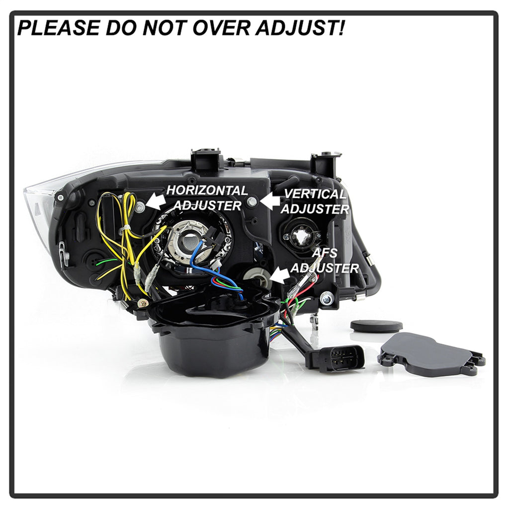 Spyder Auto 5086488 Projector Headlights for Select BMW 323i, BMW 328i, BMW 328i xDrive, BMW 335d, BMW 335i, BMW 335i xDrive