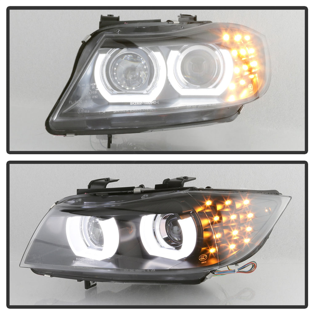 Spyder Auto 5086488 Projector Headlights for Select BMW 323i, BMW 328i, BMW 328i xDrive, BMW 335d, BMW 335i, BMW 335i xDrive
