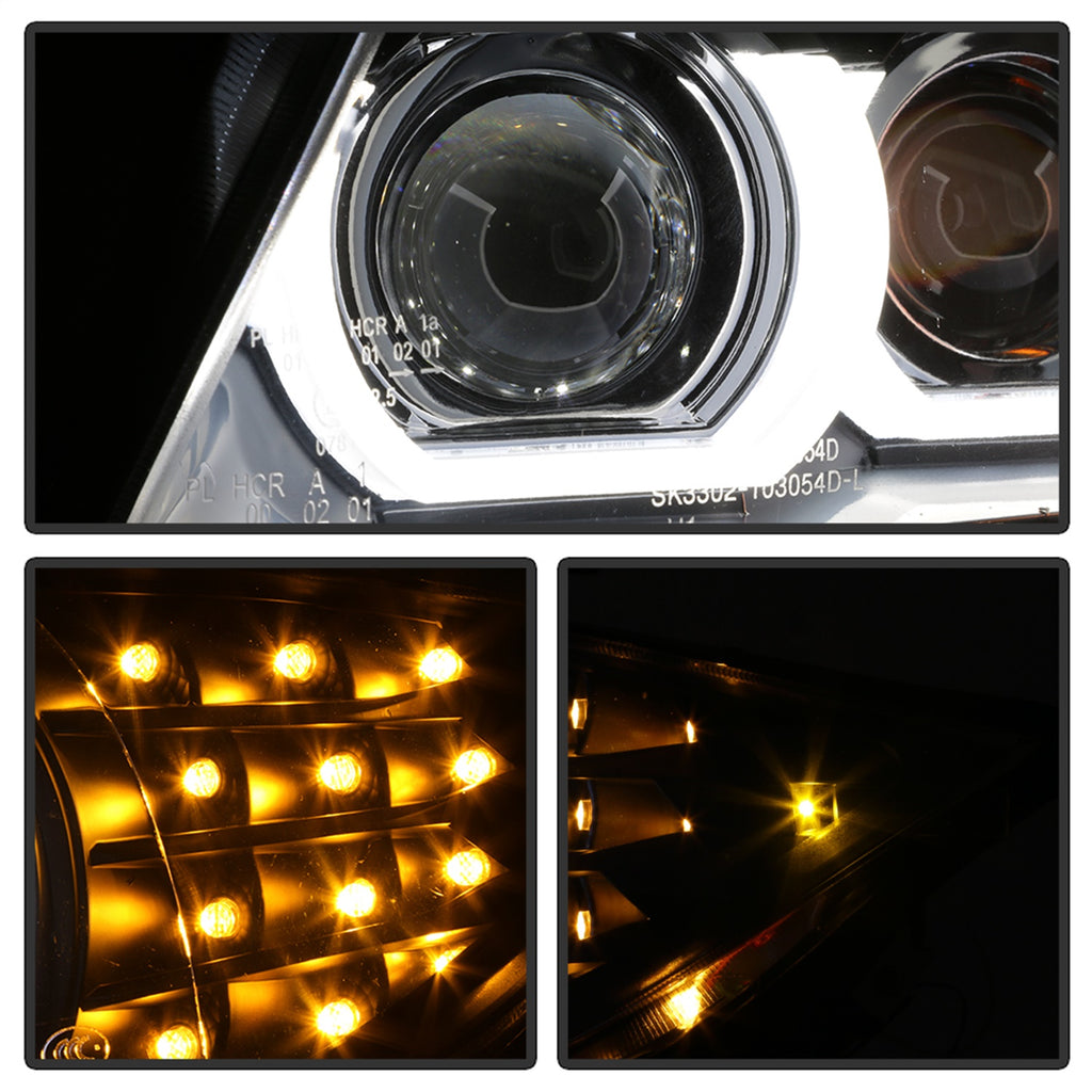 Spyder Auto 5086495 Projector Headlights for Select BMW 323i, BMW 328i, BMW 328i xDrive, BMW 335d, BMW 335i, BMW 335i xDrive