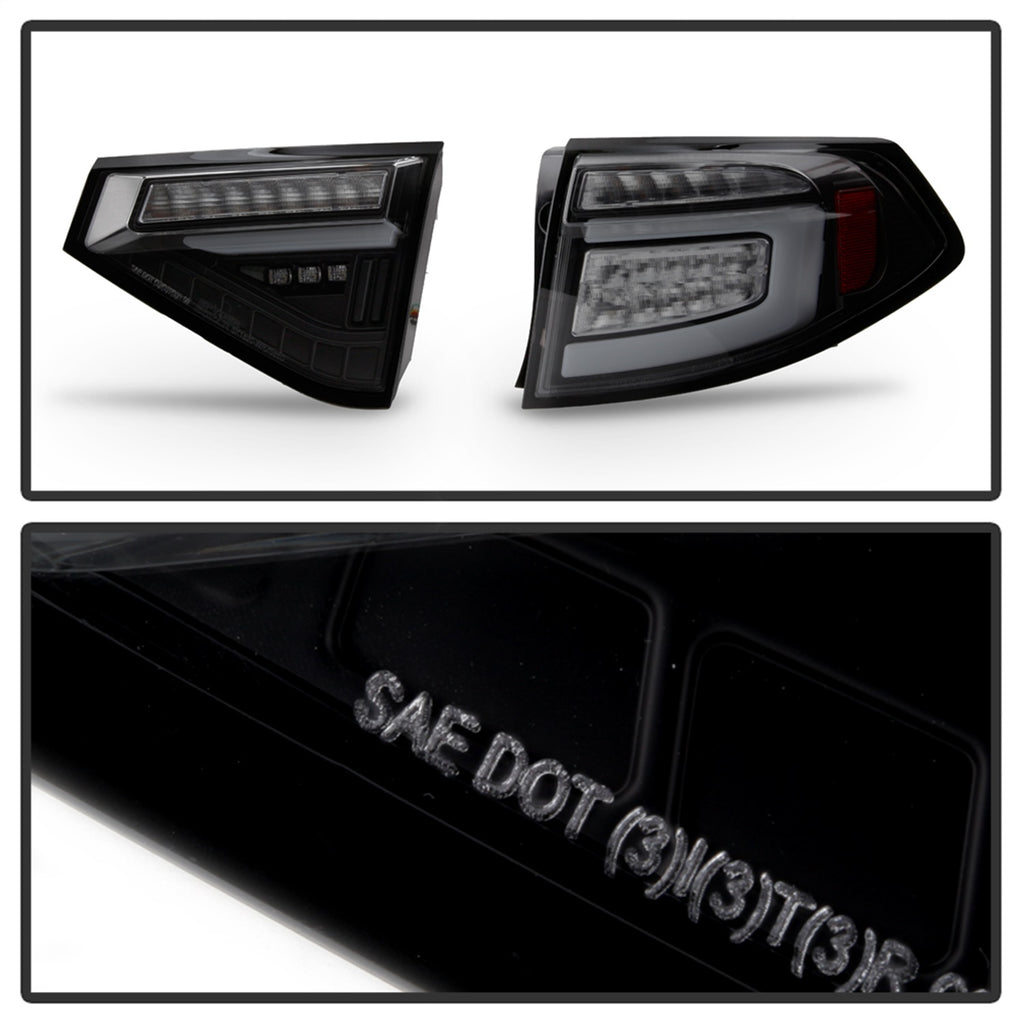 Spyder Auto 5086747 LED Tail Lights for Select Subaru Impreza
