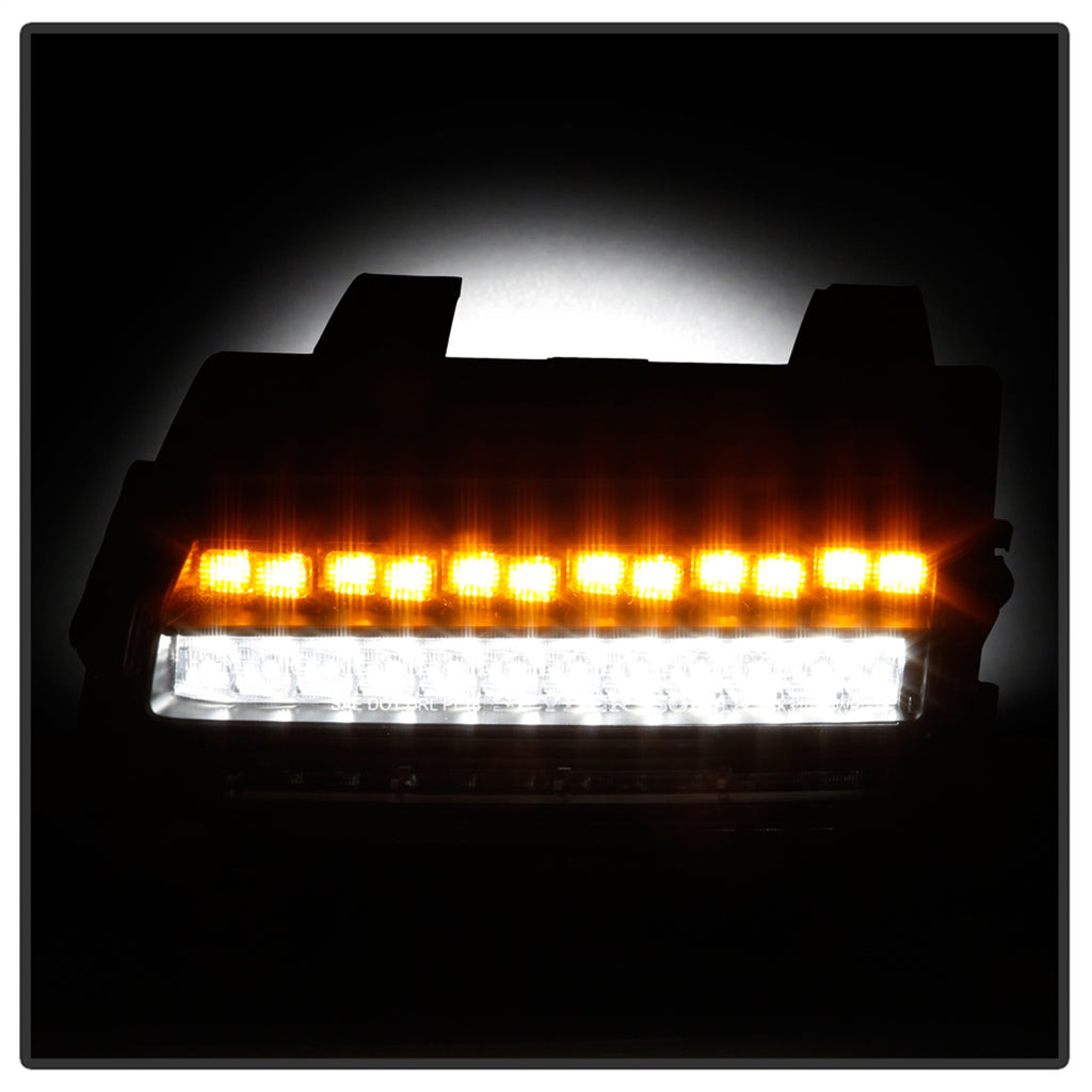 Spyder Auto 5086785 Full LED Front Bumper Lights for Select Jeep Gladiator, Jeep Wrangler, Jeep Wrangler JK