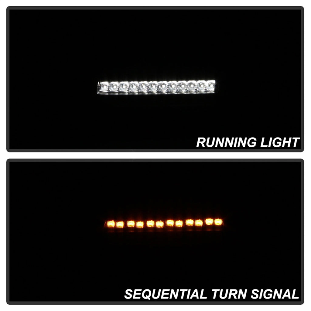 Spyder Auto 5086785 Full LED Front Bumper Lights for Select Jeep Gladiator, Jeep Wrangler, Jeep Wrangler JK