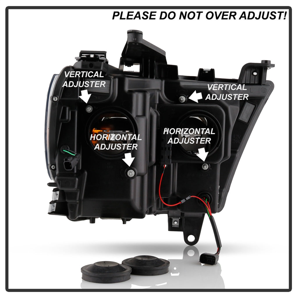 Spyder Auto 5087393 Projector Headlights for Select Ram 1500, Ram 2500, Ram