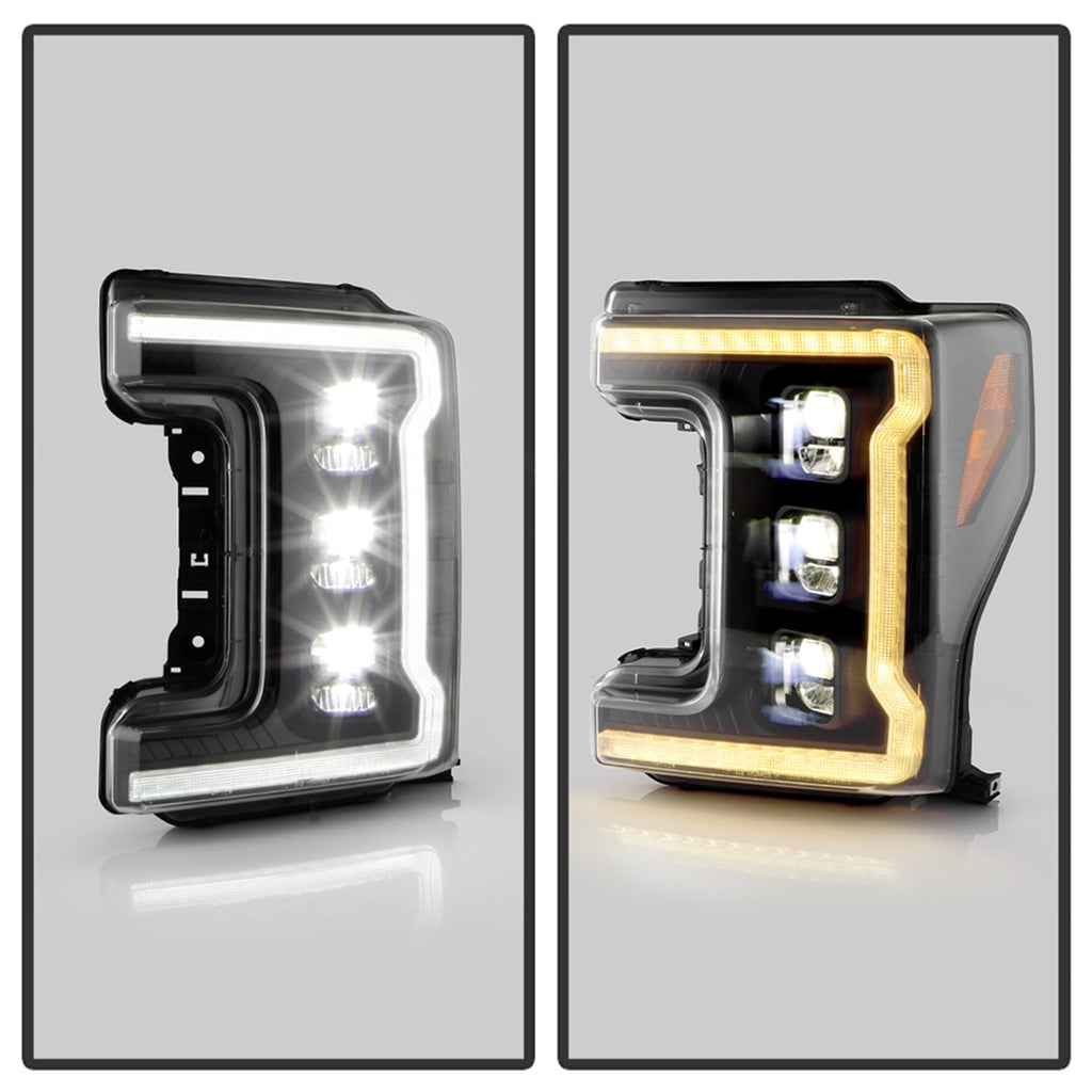 Spyder Auto 5087430 Projector Headlights for Select Ford F-250 Super Duty, Ford F-350 Super Duty, Ford F-450 Super Duty