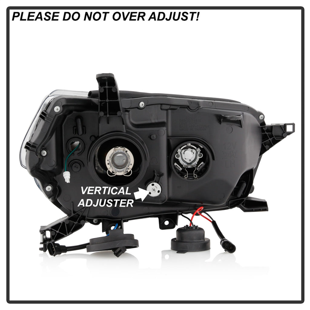 Spyder Auto 5087454 Projector Headlights for Select Toyota 4Runner