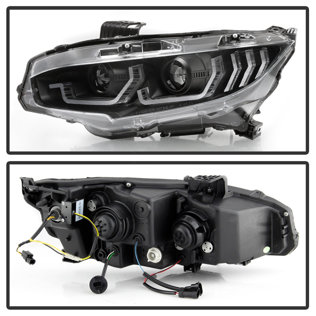 Spyder Auto 5087539 Projector Headlights for Select Honda Civic