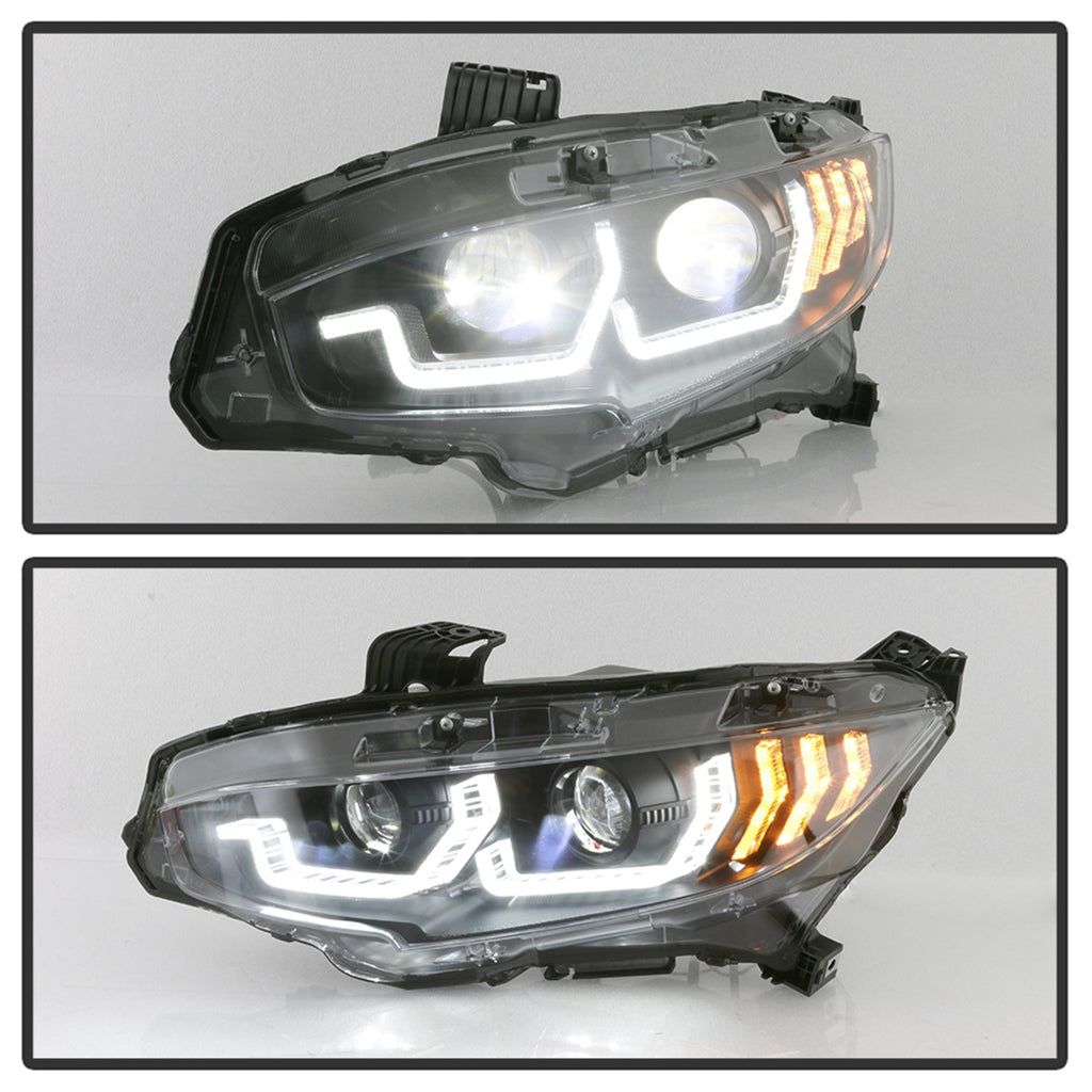 Spyder Auto 5087539 Projector Headlights for Select Honda Civic