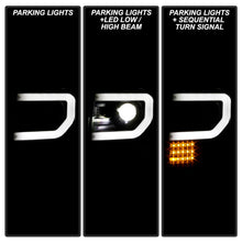 Load image into Gallery viewer, Spyder Auto 5087560 LED Light Bar Projector Headlights for Select Ford F-150