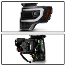 Load image into Gallery viewer, Spyder Auto 5087560 LED Light Bar Projector Headlights for Select Ford F-150