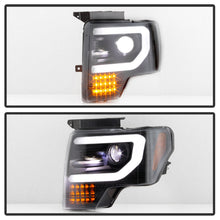 Load image into Gallery viewer, Spyder Auto 5087584 LED Light Bar Projector Headlights for Select Ford F-150