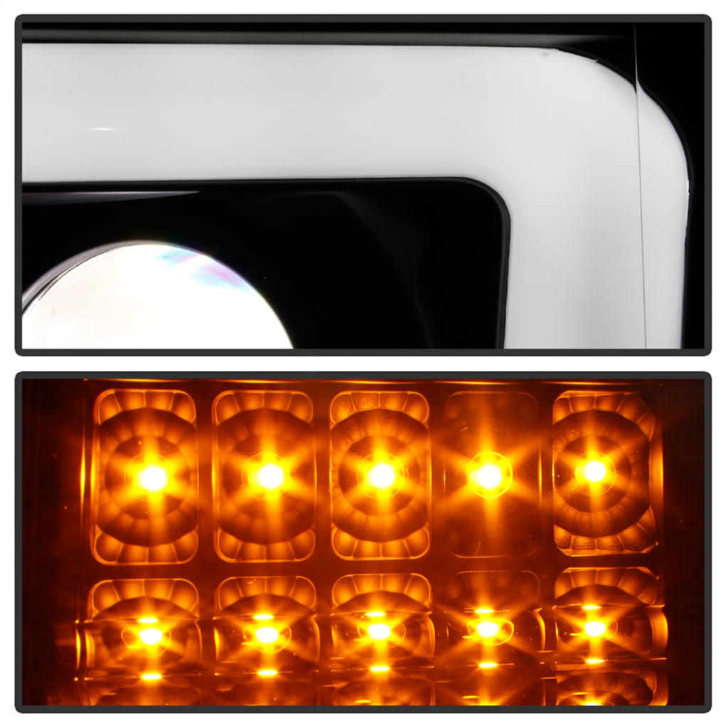Spyder Auto 5087584 LED Light Bar Projector Headlights for Select Ford F-150